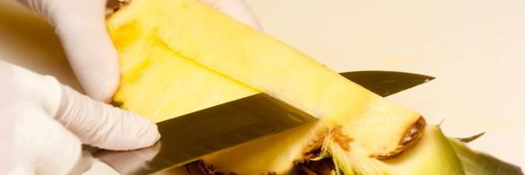 ананас на гриле