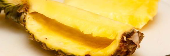 ананас на гриле