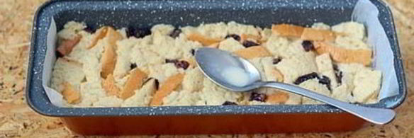 английский хлебный пудинг english bread pudding