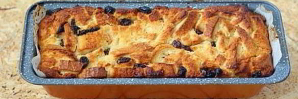 английский хлебный пудинг english bread pudding