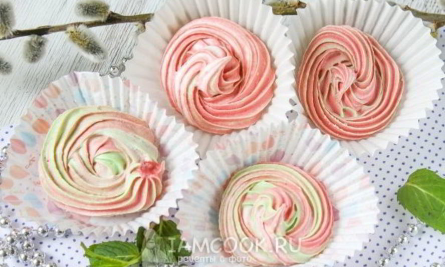 Рецепт безе в микроволновке