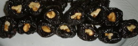 десерт из чернослива со сметаной