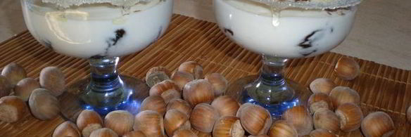 десерт из чернослива со сметаной