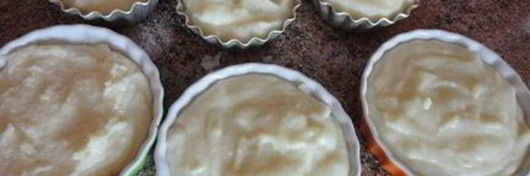 десерт из манной крупы с шоколадом