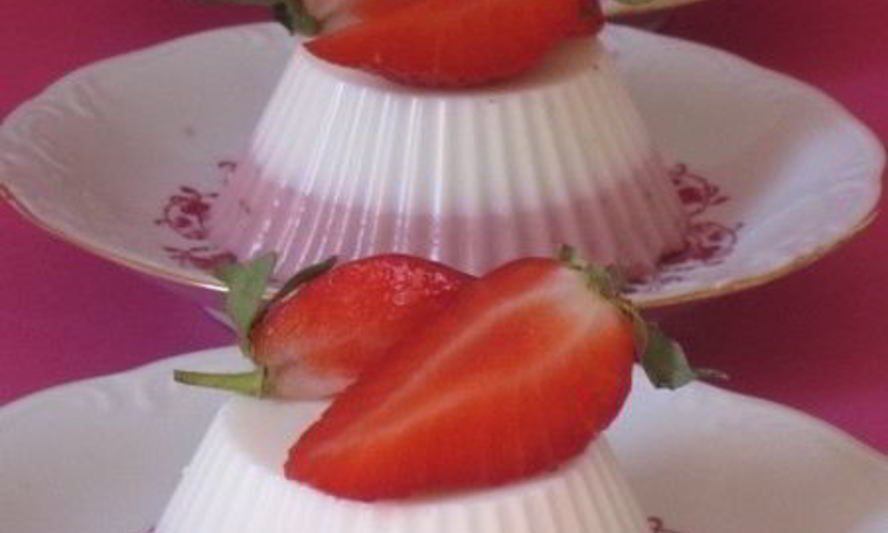 Рецепт десерта клубника со сливками