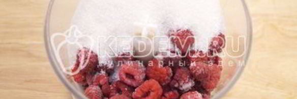 десерт малиновый
