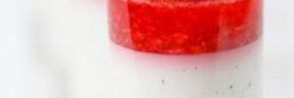 десерт панна котта с клубничным желе