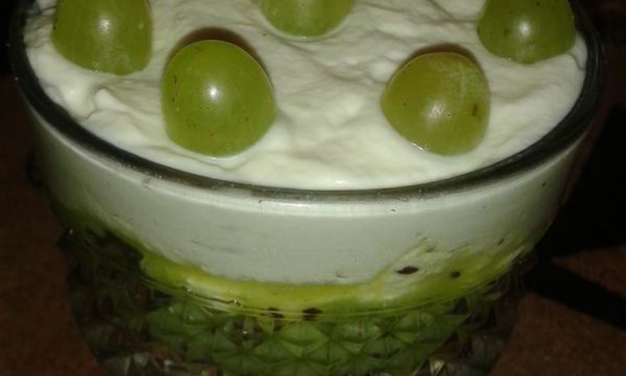 Рецепт десерта сливочного киви