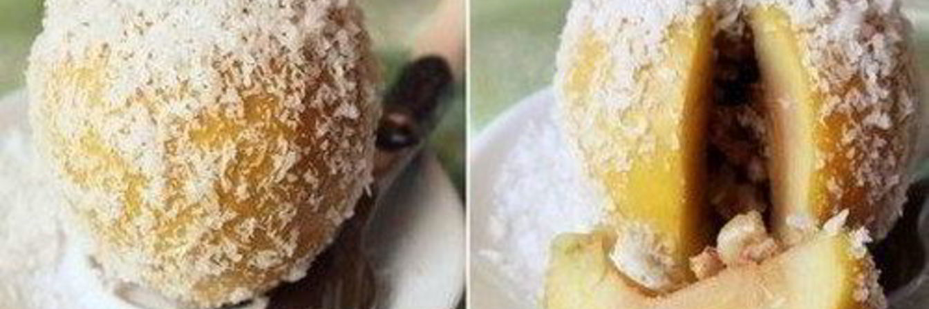 Десертные яблоки Рафаэлло