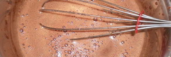 дынно-шоколадный йогуртовый пудинг