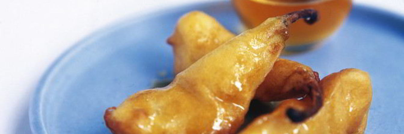 Груша, запеченную с медом