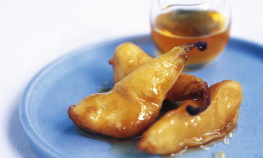 Рецепт груши, запеченную с медом