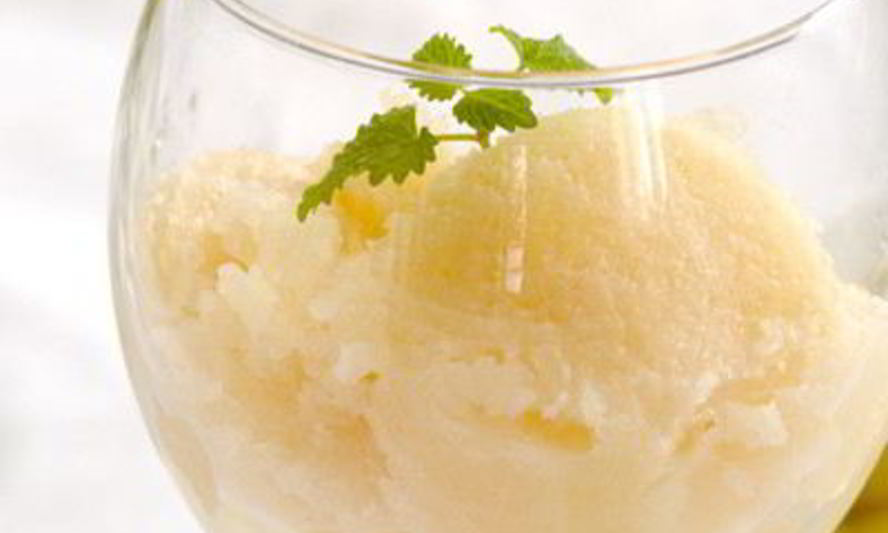 Рецепт грушевого сорбета с имбирем