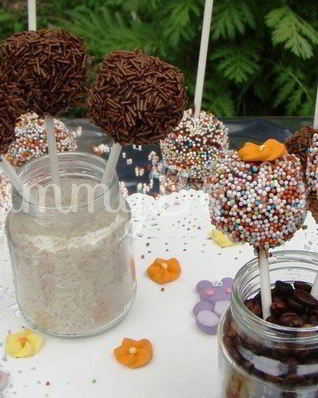 Кейк Попс со сгущенкой