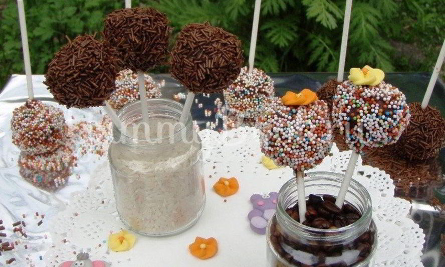 Рецепт кейка попса со сгущенкого