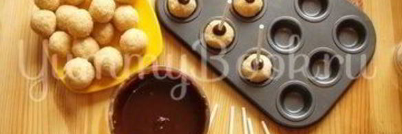 кейк попс со сгущенкой