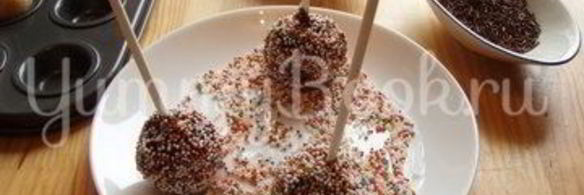 кейк попс со сгущенкой