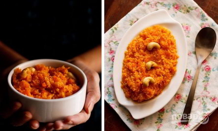 Рецепт морковной халвы