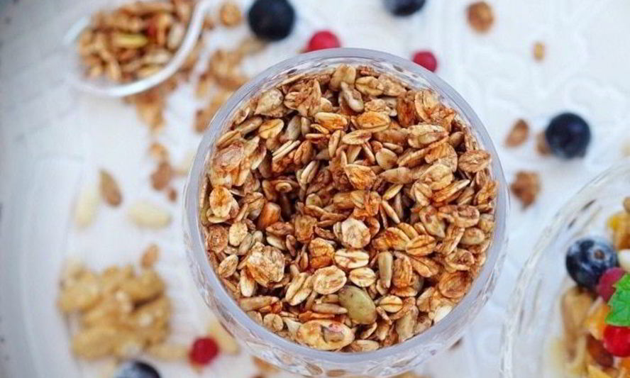 Рецепт хрустящей домашней гранолы на кокосовом масле