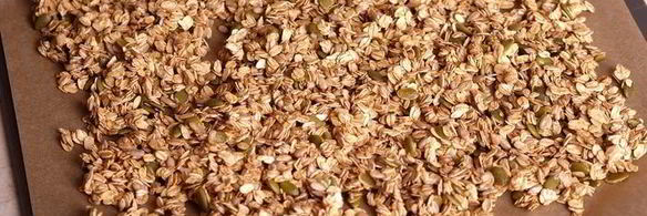 хрустящая домашняя гранола на кокосовом масле