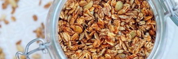 хрустящая домашняя гранола на кокосовом масле