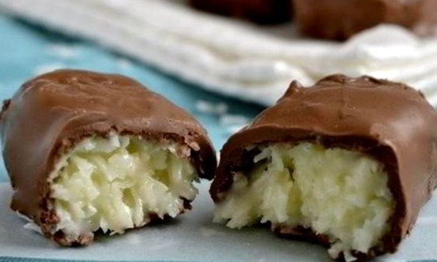 Рецепт домашних кокосовых конфет баунти