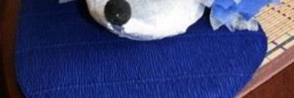 ежик из конфет