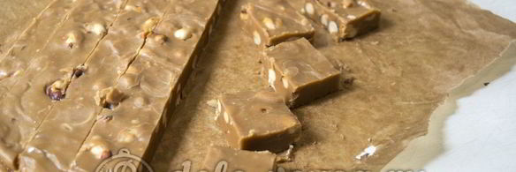 карамельные конфеты с арахисом