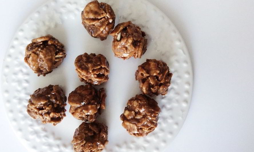 Рецепт конфет из кукурузных хлопьев