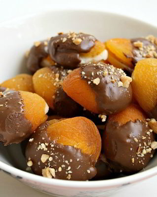 Конфеты Курага в шоколаде