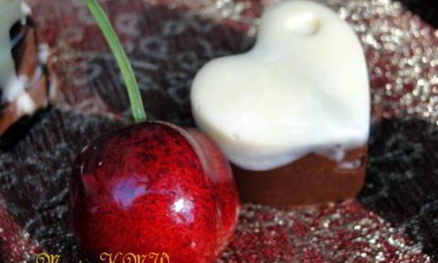 Рецепт конфет-пралине два цвета