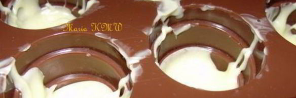 конфеты-пралине два цвета