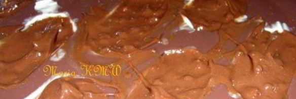 конфеты-пралине два цвета