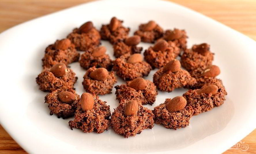 Рецепт конфет с миндалем