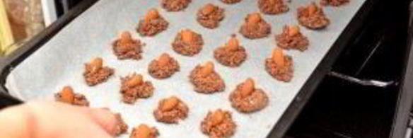 конфеты с миндалем