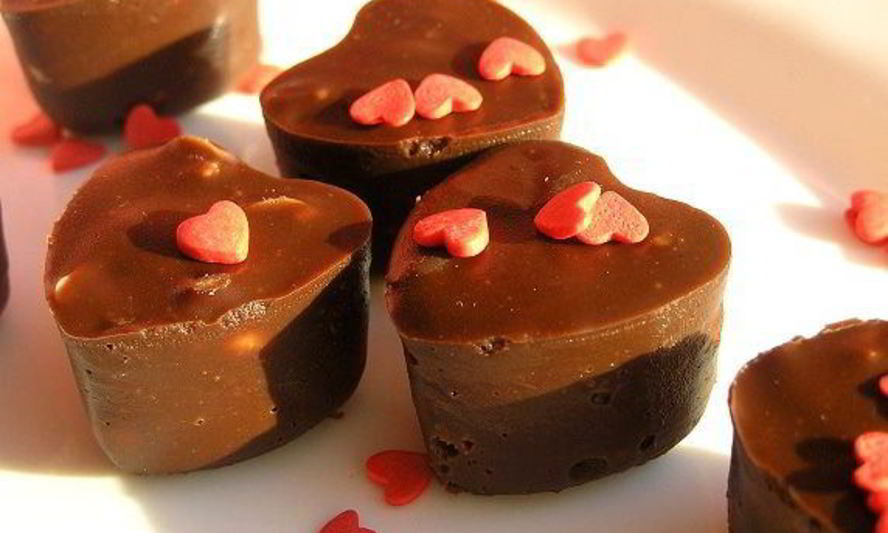 Рецепт конфет шоколадное сердце