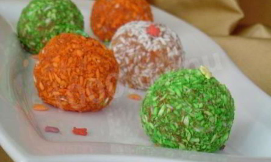 Рецепт морковных конфет конфетти