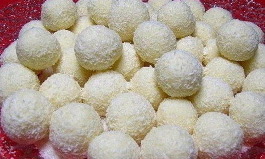 Рецепт нежных кокосовых конфет рафаэлло
