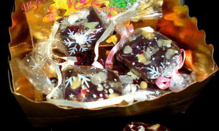 Рецепт новогодних шоколадных конфеток