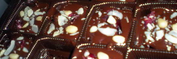 новогодние шоколадные конфетки