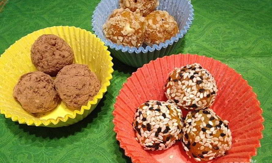 Рецепт пп-конфет с курагой