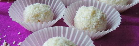 шоколадно-кокосовые конфеты