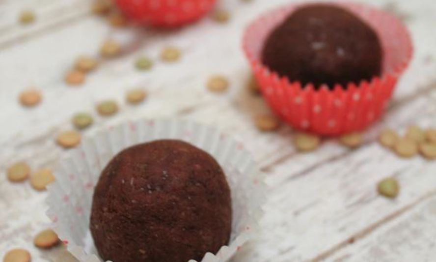 Рецепт шоколадных конфет из чечевицы