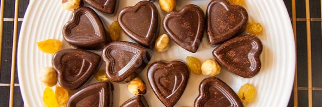 Шоколадные конфеты с какао маслом