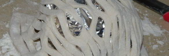 ажурные яблоки с кремом