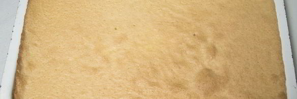 бисквитный рулет с клубничным кремом