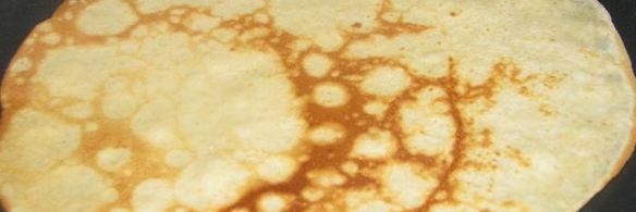 блинчики 3 злака с творожно-ягодным кремом