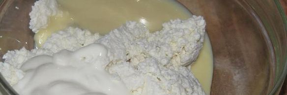 блинчики 3 злака с творожно-ягодным кремом