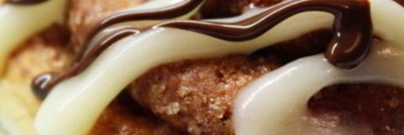 булочки с корицей и сливочным кремом