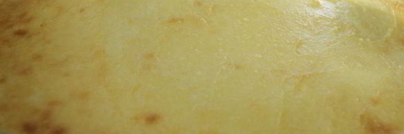 чизкейк на рикотте с заварным кремом